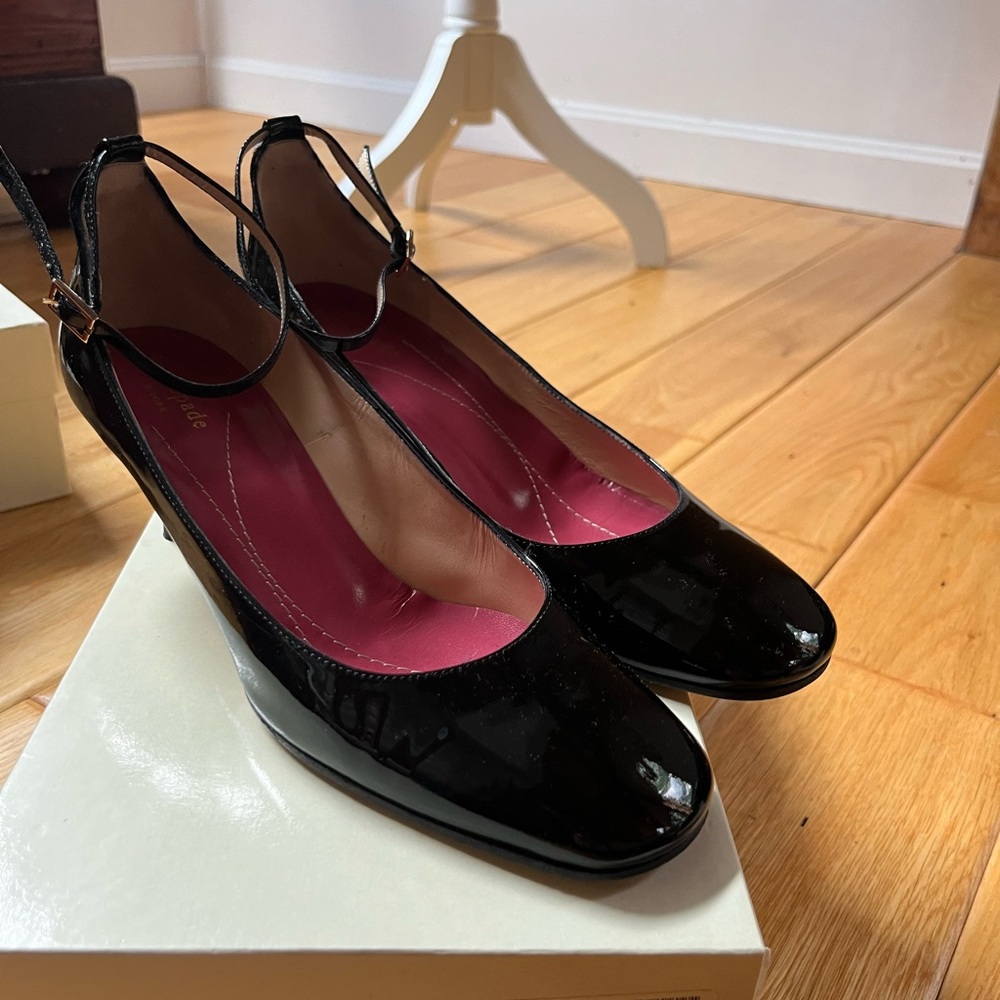 💜SOLD💜 Kate Spade Patent Ankle Strap Pump